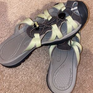 Light Green Keen Waterproof Slip on Shoe (Whisper Style)